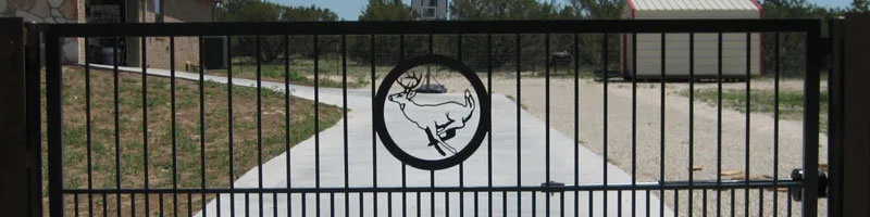 custom made entry gate