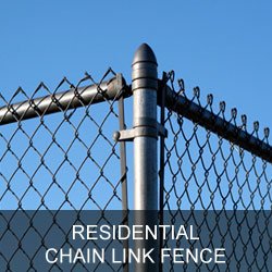 Residential Chain Link Fence Gallery