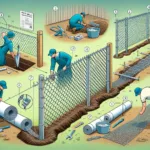 How Easy Is It to Install a Chain Link Fence Yourself?