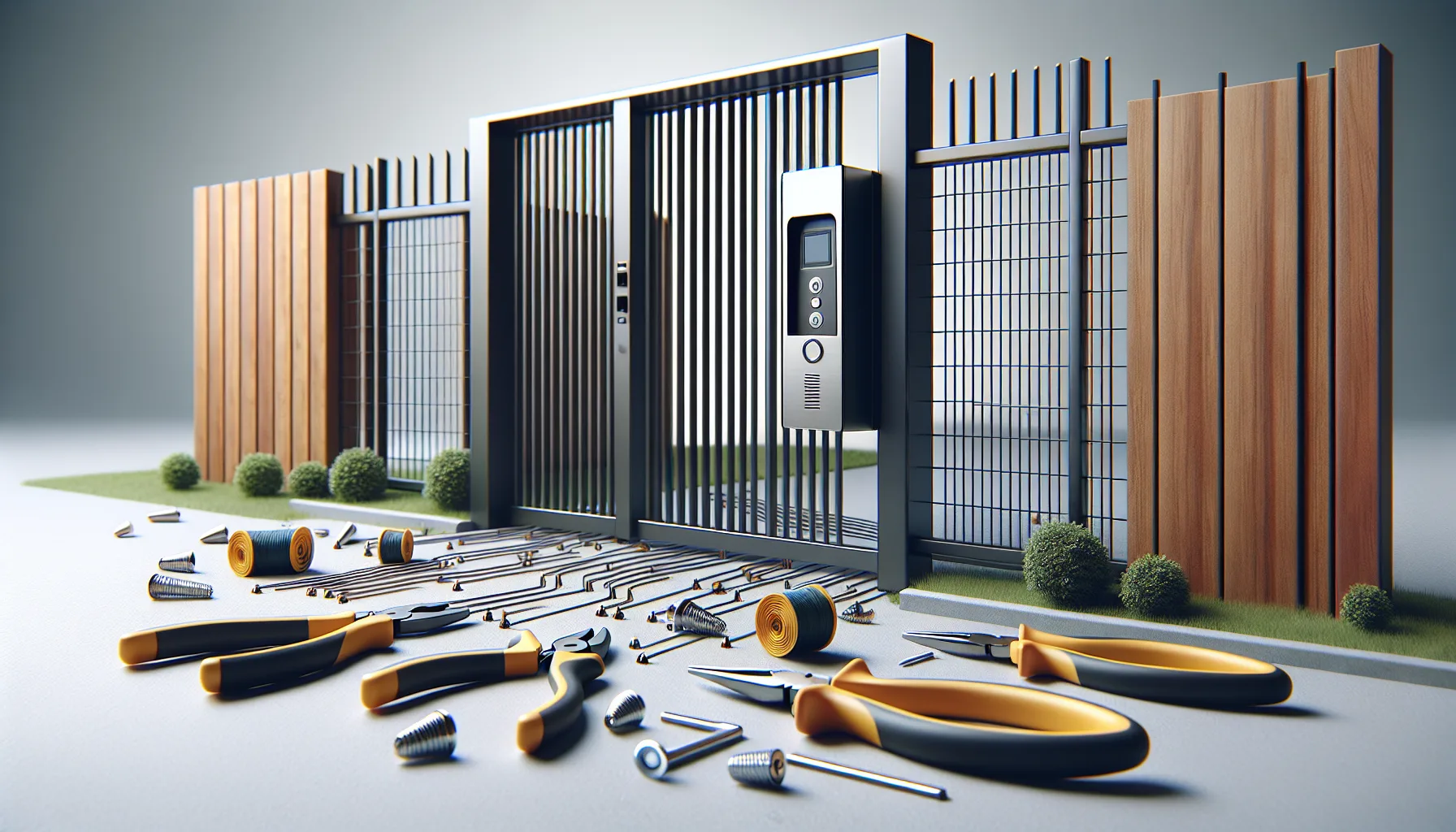 Installing A Gate Intercom System With Fencemaster Houston Installing A Gate Intercom System With Fencemaster Houston