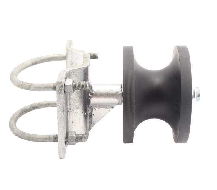 Chain Link Fittings Round Gate Frame Nylon Cantilever Roller for Sliding Gates